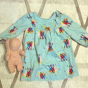 EUC Hanna Andersson Cotton 2T dress